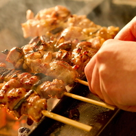 備長炭の本格炭火焼鳥！毎日手仕込みです
