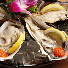 焼き牡蠣　三点盛り