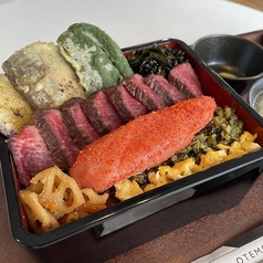 まるごと1本博多明太子＆和牛ステーキ重