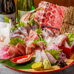 匠の豪華魚盛り合わせ