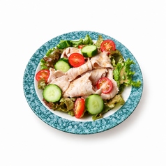 瀬戸田リーフと豚バラ肉のしゃぶしゃぶサラダ