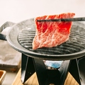 料理メニュー写真 黒毛和牛のジュージュー鉄板焼き