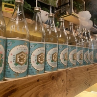 豊富なドリンクと満足度の高い逸品を！