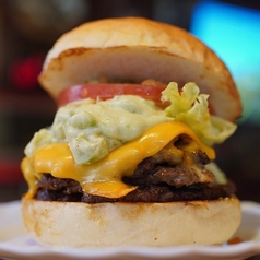 アボカドチーズバーガーセット