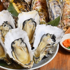殻付き牡蠣 焼きor蒸し