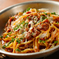 料理メニュー写真&nbsp;黒毛和牛のラグーソースパスタ