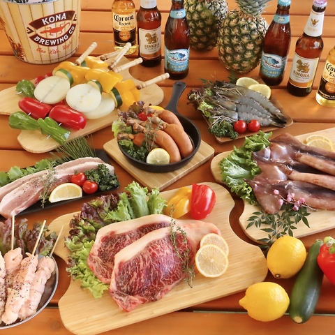ウィング久里浜 天空BBQビアガーデンの料理