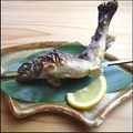 料理メニュー写真 岩魚塩焼（一尾）