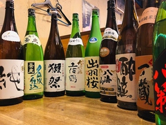 厳選した日本酒を取り揃えております！