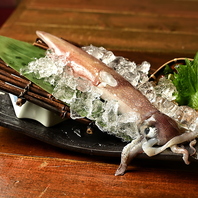 プリッと旨い！海老とイカの自慢の海鮮料理