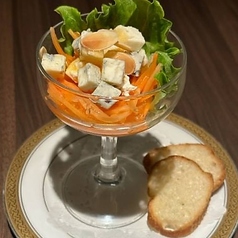 キャロットラペとチーズ