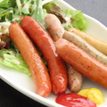 料理メニュー写真&nbsp;ソーセージ盛り合わせ