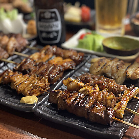 【つぶしたて新鮮！】焼き鳥・日本酒・焼酎が旨くてしょうがない！