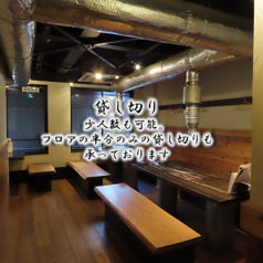 宴会・貸切大歓迎♪お気軽にお問合せください！フロアの半分のみの貸し切りも承っております♪フロアの半分のみの貸し切りも承っております♪1階36名まで貸切可能。2階44 名まで貸切可能。3階48 名まで貸切可能。