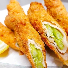 【揚げ物】アスパラの豚バラ巻き揚げ