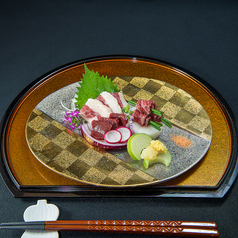馬刺し盛り合わせ3種