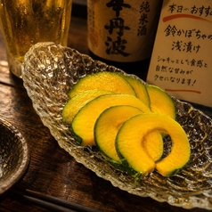 鈴かぼちゃの浅漬け