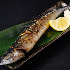 生秋刀魚塩焼き