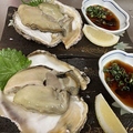 料理メニュー写真&nbsp;ブランド金華の生牡蠣ポン酢
