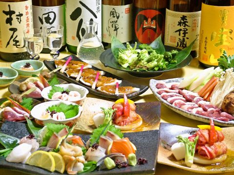 八戸郷土料理の他、南部地方の直送新鮮食材や三陸の鮮魚を使った料理を堪能できるお店