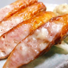 【鉄板・焼き物】チーズウインナー