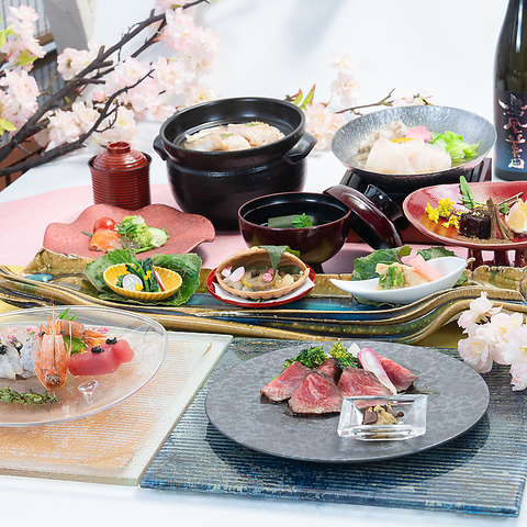 20周年を迎える老舗料亭で、宮崎牛など贅を尽くしたお料理を