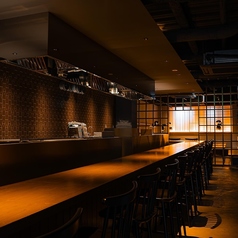 ▼カウンター席