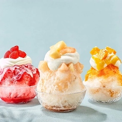 濃厚いちごミルク氷