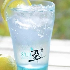 翠ジンレモンソーダ
