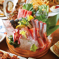料理メニュー写真&nbsp;【市場直送】お刺身 桶3品盛り