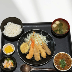 串カツいこの名物ランチ!串カツいこ定食