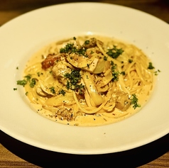 ポルチーニ香るカルボナーラ