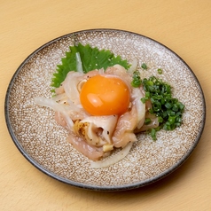 鶏塩ユッケ