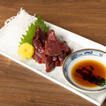 料理メニュー写真&nbsp;会津ブランド馬刺し
