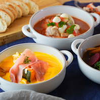 具だくさんの「スープランチ」