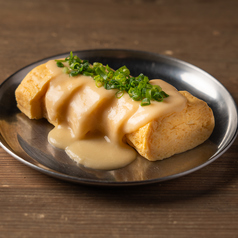 だし巻き卵　チーズソース