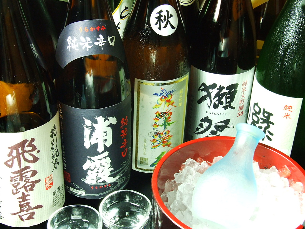 【焼酎/日本酒が豊富】期間限定で銘酒を入荷。店長が厳選しているのでその日のお勧めを聞いてみて♪