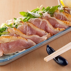 媛っこ地鶏！むねのタタキ