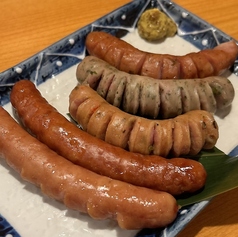 ソーセージ盛り合わせ