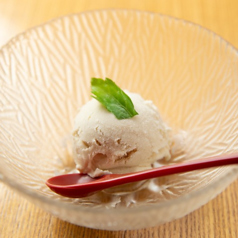 ほうじ茶のアイスクリーム