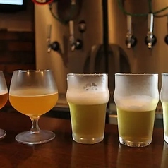 日替わり5種類のクラフトビール