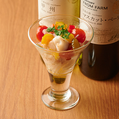 タコと彩り野菜のマリネ