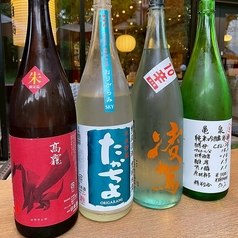 季節に限定の日本酒も♪