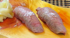 松阪牛炙り寿司 一貫