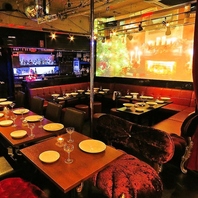 カラオケなどパーティを盛り上げる設備が充実