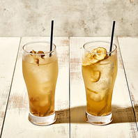 ドリンクも自家製◎和バーガーとの相性もぴったり！