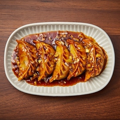 黒酢ソース揚げ餃子