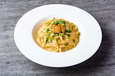 ウニの濃厚クリームパスタ