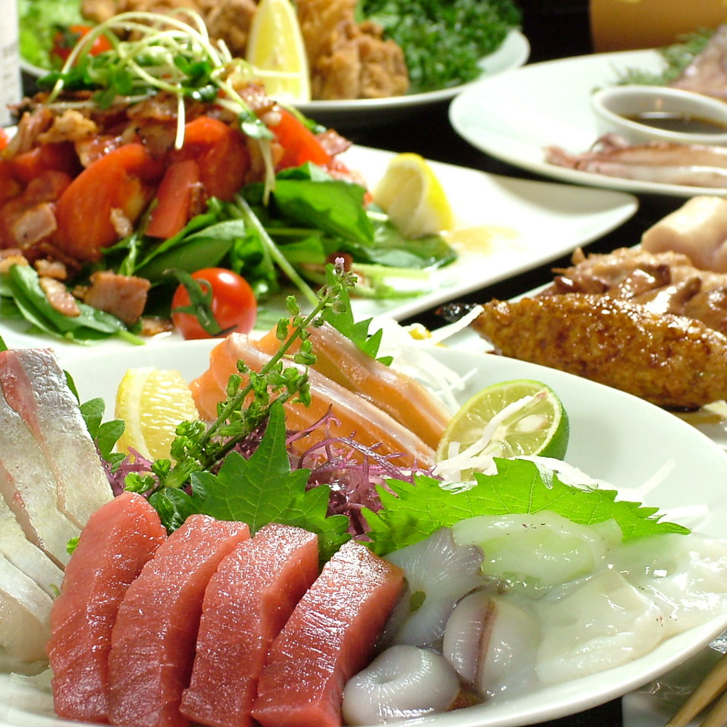 各種宴会に最適なコースは2コース！週末の宴会の予約はお早めに！