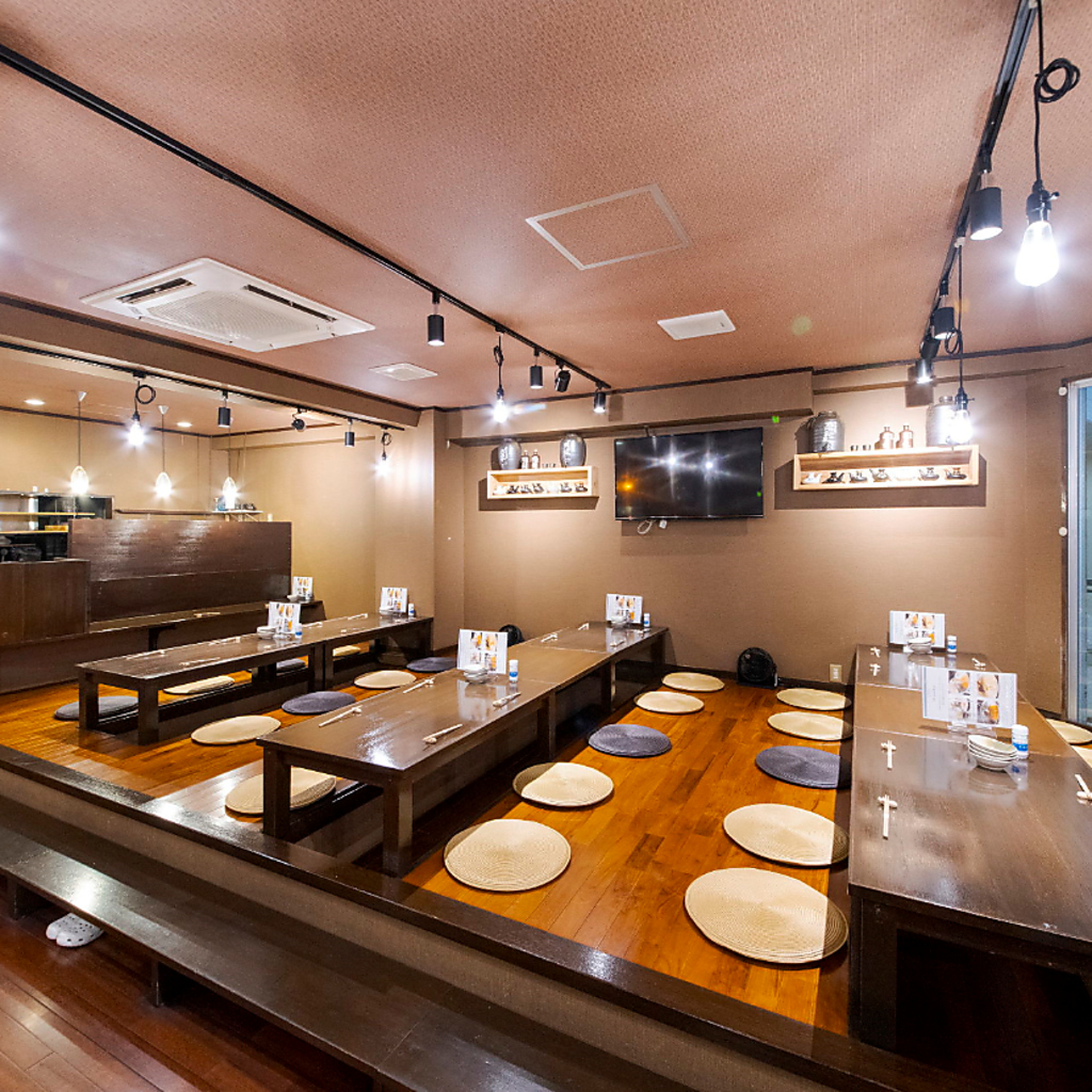 広々としたお席をご用意！社員旅行にも人気です！